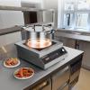 imageVEVOR Portable Commercial Cooktop 3500W Induction Burner with 11 Temperature Settings Stainless Steel Countertop Induction Hot Plate with 3H Timer Child Lock for Restaurant CookingCommercial