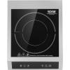imageVEVOR Portable Commercial Cooktop 3500W Induction Burner with 11 Temperature Settings Stainless Steel Countertop Induction Hot Plate with 3H Timer Child Lock for Restaurant CookingCommercial
