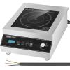 imageVEVOR Portable Commercial Cooktop 3500W Induction Burner with 11 Temperature Settings Stainless Steel Countertop Induction Hot Plate with 3H Timer Child Lock for Restaurant CookingCommercial
