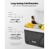 imageVEVOR Portable Cooler Lightweight Rigid Material Insulated Portable Cooler Suitable for Family Picnics and Long Trips165 QT
