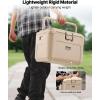 imageVEVOR Portable CoolerHard Cooler with Ice Retention HeavyDuty Handles and Strap Lightweight Rigid Material Insulated Portable Cooler Suitable for Family Picnics and Short Trips165 QT