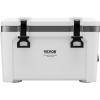 imageVEVOR Portable CoolerHard Cooler with Ice Retention HeavyDuty Handles and Strap Lightweight Rigid Material Insulated Portable Cooler Suitable for Family Picnics and Short Trips26 QT