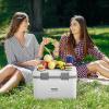 imageVEVOR Portable CoolerHard Cooler with Ice Retention HeavyDuty Handles and Strap Lightweight Rigid Material Insulated Portable Cooler Suitable for Family Picnics and Short Trips21 QT