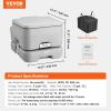 imageVEVOR Portable Toilet for Camping RV Toilet with Carry Bag 53 Gal Waste Tank ampamp 32 Gal Flush Tank PushButton Pressurized Flush Commode Leakproof and Odourless Travel Toilet for Camping Car32 gal