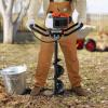 imageVEVOR Post Hole Digger Gas Powered 52CC 1450W Earth Auger 8 Drill Bit ampamp 1 Ext Rod Farm Garden Post Hole Digger EPA Certified43CC