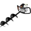 imageVEVOR Post Hole Digger Gas Powered 52CC 1450W Earth Auger 8 Drill Bit ampamp 1 Ext Rod Farm Garden Post Hole Digger EPA Certified52CC8