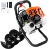 imageVEVOR Post Hole Digger Gas Powered 52CC 1450W Earth Auger 8 Drill Bit ampamp 1 Ext Rod Farm Garden Post Hole Digger EPA Certified63CC8