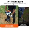 imageVEVOR Post Hole Digger Gas Powered 52CC 1450W Earth Auger 8 Drill Bit ampamp 1 Ext Rod Farm Garden Post Hole Digger EPA Certified63CC8