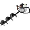 imageVEVOR Post Hole Digger Gas Powered 52CC 1450W Earth Auger 8 Drill Bit ampamp 1 Ext Rod Farm Garden Post Hole Digger EPA Certified63CC8