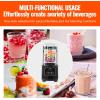 imageVEVOR Professional Blender Commercial Countertop Blenders 68 oz Jar Blender Combo Stainless Steel 3 Functions for Frozen Drinks Shakes Smoothies Peree and Crush Ice BlackBlack
