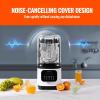 imageVEVOR Professional Blender Commercial Countertop Blenders 68 oz Jar Blender Combo Stainless Steel 3 Functions for Frozen Drinks Shakes Smoothies Peree and Crush Ice BlackWhite
