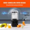 imageVEVOR Professional Blender Commercial Countertop Blenders 68 oz Jar Blender Combo Stainless Steel 3 Functions for Frozen Drinks Shakes Smoothies Peree and Crush Ice BlackBlack