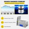 imageVEVOR Professional Ultrasonic Cleaner 10L25 Gal Easy to Use with Digital Timer ampamp Heater Stainless Steel Industrial Machine for Jewelry Dentures Small Parts 110V FCCCERoHS Certified22L