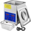 imageVEVOR Professional Ultrasonic Cleaner 10L25 Gal Easy to Use with Digital Timer ampamp Heater Stainless Steel Industrial Machine for Jewelry Dentures Small Parts 110V FCCCERoHS Certified2L