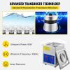 imageVEVOR Professional Ultrasonic Cleaner 10L25 Gal Easy to Use with Digital Timer ampamp Heater Stainless Steel Industrial Machine for Jewelry Dentures Small Parts 110V FCCCERoHS Certified2L