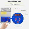 imageVEVOR Professional Ultrasonic Cleaner 10L25 Gal Easy to Use with Digital Timer ampamp Heater Stainless Steel Industrial Machine for Jewelry Dentures Small Parts 110V FCCCERoHS Certified2L