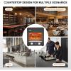 imageVEVOR Propane Steak Grill Portable Propane Steak Cooker 1500F Stainless Steel Barbecue Infrared Grill with 6Tier Adjustable Rack Steak Cooker Machine for BBQ Toast Grill Outdoor Picnic6Tier Electronic Grill