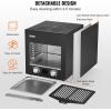 imageVEVOR Propane Steak Grill Portable Propane Steak Cooker 1500F Stainless Steel Barbecue Infrared Grill with 6Tier Adjustable Rack Steak Cooker Machine for BBQ Toast Grill Outdoor Picnic6Tier Electronic Grill