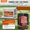 imageVEVOR Propane Steak Grill Portable Propane Steak Cooker 1500F Stainless Steel Barbecue Infrared Grill with 6Tier Adjustable Rack Steak Cooker Machine for BBQ Toast Grill Outdoor Picnic6Tier Propane Grill