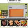 imageVEVOR Propane Steak Grill Portable Propane Steak Cooker 1500F Stainless Steel Barbecue Infrared Grill with 6Tier Adjustable Rack Steak Cooker Machine for BBQ Toast Grill Outdoor Picnic6Tier Propane Grill