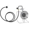 imageVEVOR Propane Tank Top Heater 30000 BTU Rapid Heating 180Degree Infrared Radiant Tank Top Gas Heater 3 Heat Settings for Ice FishingHuntingOutdoor Work Single Burner SquareRound  18000BTU  for 140 lb Tanks