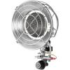 imageVEVOR Propane Tank Top Heater 30000 BTU Rapid Heating 180Degree Infrared Radiant Tank Top Gas Heater 3 Heat Settings for Ice FishingHuntingOutdoor Work Single Burner SquareRound  15000 BTU