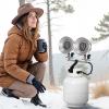 imageVEVOR Propane Tank Top Heater 30000 BTU Rapid Heating 180Degree Infrared Radiant Tank Top Gas Heater 3 Heat Settings for Ice FishingHuntingOutdoor Work Single Burner SquareRound  30000 BTU