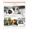 imageVEVOR Propane Tank Top Heater 30000 BTU Rapid Heating 180Degree Infrared Radiant Tank Top Gas Heater 3 Heat Settings for Ice FishingHuntingOutdoor Work Single Burner SquareRound  15000 BTU