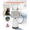 imageVEVOR Propane Tank Top Heater 30000 BTU Rapid Heating 180Degree Infrared Radiant Tank Top Gas Heater 3 Heat Settings for Ice FishingHuntingOutdoor Work Single Burner SquareSquare  15000BTU