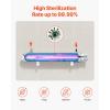 imageVEVOR Purifier UV water 55 W 12 GPM 110 V versatile ultraviolet water purification filter with stainless steel housing UV water filter for the whole house with quartz sleeve1 GPM