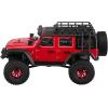 imageVEVOR RC Crawler 124 Scale RC Car Rock Crawler All Terrain 4WD OffRoad Truck with led Light 2 Rechargeable Batteries 2Speed Adjustable Hobby Racing Car Gift for Adults124 Scale