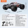 imageVEVOR RC Crawler 124 Scale RC Car Rock Crawler All Terrain 4WD OffRoad Truck with led Light 2 Rechargeable Batteries 2Speed Adjustable Hobby Racing Car Gift for Adults114 Scale
