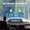 imageVEVOR RV Tire Pressure Monitoring System 73116 PSI Trailer TPMS 6 Tire with 6 Sensors 5 Alarm Modes Waterproof TPMS Sensors Set Solar Charge and Realtime Display Signal Boostersolar power and USB