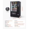 imageVEVOR Refrigerated Combo Vending Machine 36 Slots Commercial Snack Soda Drink Vending Machine with ICT BillCoin Acceptor 6layer Large Capacity for Business Shopping Mall Office School60 Slots