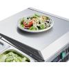 imageVEVOR Refrigerated Condiment Prep Station 135 W Countertop Refrigerated Condiment Station with 2 13 Pans ampamp 4 16 Pans 304 Stainless Body and PC Lid Sandwich Prep Table with Stainless Guard ETLStainless 55in