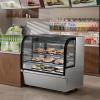 imageVEVOR Refrigerated Display Case 5 CuFt146L Countertop Pastry Display Case 2Tier Commercial Display Refrigerator with LED Lighting TURBO Cooling FrostFree AirCooling for BakeryDeli Case 18 CuFt