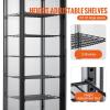 imageVEVOR Refrigerated Display Case 5 CuFt146L Countertop Pastry Display Case 2Tier Commercial Display Refrigerator with LED Lighting TURBO Cooling FrostFree AirCooling for Bakery98 CuFt