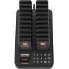 imageVEVOR Restaurant Pager System Wireless 400m Long Range Lineup Waiting Queue Signal Guest Customer Calling Beepers with Vibration ampamp Flashing 24 Buzzers for Food Truck Church Nursery Hospital20 Pagers