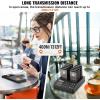 imageVEVOR Restaurant Pager System Wireless 400m Long Range Lineup Waiting Queue Signal Guest Customer Calling Beepers with Vibration ampamp Flashing 24 Buzzers for Food Truck Church Nursery Hospital10 Pagers