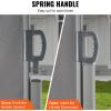 imageVEVOR Retractable Side Awning 71x 138 Outdoor Privacy Screen 180g Polyester WaterProof Retractable Patio Screen UV 30 Room Divider Wind Screen for Patio Backyard Balcony GrayGray