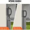 imageVEVOR Retractable Side Awning 71x 138 Outdoor Privacy Screen 180g Polyester WaterProof Retractable Patio Screen UV 30 Room Divider Wind Screen for Patio Backyard Balcony GrayBeige