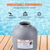 imageVEVOR Sand Filter 19inch Up to 45 GPM Flow Rate Above Inground Swimming Pool Sand Filter System with 7Way MultiPort Valve Filter Backwash Rinse Recirculate Waste Winter Closed Functions16 inch