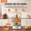 imageVEVOR Shawarma Grill Machine 5 Strings of Barbecue Capacity Chicken Shawarma Cooker Machine Gas ampamp Electric Broiler Gyro Rotisserie Oven Doner Kebab Machine for Home Restaurant Kitchen PartiesElectric 115L