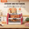 imageVEVOR Shawarma Grill Machine 5 Strings of Barbecue Capacity Chicken Shawarma Cooker Machine Gas ampamp Electric Broiler Gyro Rotisserie Oven Doner Kebab Machine for Home Restaurant Kitchen Parties125 L