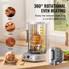 imageVEVOR Shawarma Grill Machine 5 Strings of Barbecue Capacity Chicken Shawarma Cooker Machine Gas ampamp Electric Broiler Gyro Rotisserie Oven Doner Kebab Machine for Home Restaurant Kitchen PartiesElectric 115L