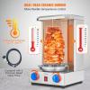 imageVEVOR Shawarma Grill Machine 5 Strings of Barbecue Capacity Chicken Shawarma Cooker Machine Gas ampamp Electric Broiler Gyro Rotisserie Oven Doner Kebab Machine for Home Restaurant Kitchen PartiesGas