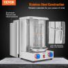 imageVEVOR Shawarma Grill Machine 5 Strings of Barbecue Capacity Chicken Shawarma Cooker Machine Gas ampamp Electric Broiler Gyro Rotisserie Oven Doner Kebab Machine for Home Restaurant Kitchen PartiesGas