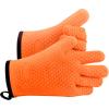imageVEVOR Silicone Smoker Oven Gloves NonSlip Heat Resident BBQ Grill Gloves with Fingers Waterproof ampamp Hangable Design Easy to Clean ampamp Store for Grilling Oven BBQ Baking Frying