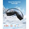 imageVEVOR Ski Goggles Cylindrical Lens with Revo Coating OTG Anti fog Snow Goggles TPU Frame ampamp Ventilation StructureBlue