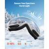 imageVEVOR Ski Goggles Cylindrical Lens with Revo Coating OTG Anti fog Snow Goggles TPU Frame ampamp Ventilation StructurePink